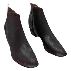 Earth Shoes Marisole Block Heel Slip-On Booties Brown Womens 7.5 M